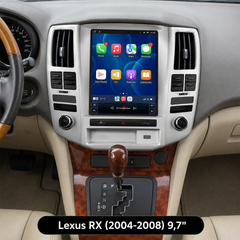Lexus RX 2004-2008 - 9,7" radio Apple CarPlaylla ja Android Autolla 