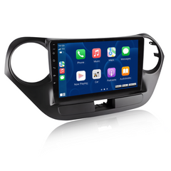 Hyundai i10 -radio Apple CarPlaylla ja Android Autolla 2013–2018 – 9 tuumaa