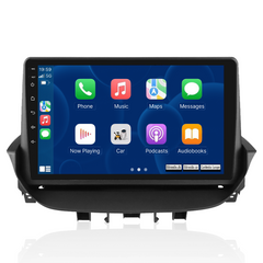 Renault Laguna 01-07 - 9 "-radio Apple CarPlay- ja Android -autojen kanssa
