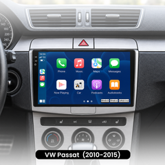 VW Passat 10-15 - 9/10,1" radio Apple CarPlaylla ja Android Autolla