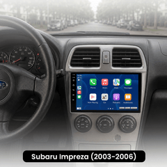 Subaru Impreza 2003-2006 - 9" radio Apple CarPlaylla ja Android Autolla 