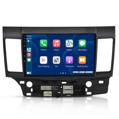 Mitsubishi Lancer 07-13 - 9" radio Apple CarPlaylla ja Android Autolla
