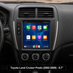 Toyota Land Cruiser Prado 2002-2009 - 9,7" radio Apple CarPlaylla ja Android Autolla 