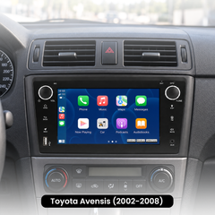 Toyota Avensis 02-08 – 7" radio Apple CarPlaylla ja Android Autolla