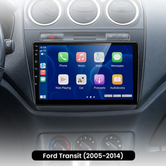 Ford Transit 05-14 - 9" radio Apple CarPlaylla ja Android Autolla