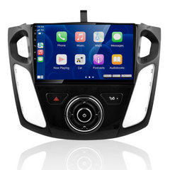 Ford Focus 11-18 - 9" -radio Apple CarPlaylla ja Android Autolla