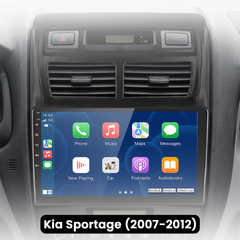 Kia Sportage 07-12 - 9" radio Apple CarPlay- ja Android Auto -tuella 