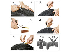 Carmotion tubeless-renkaan paikkaussarja 
