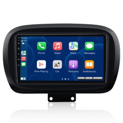 Fiat 500X 14-20 - 9" -radio Apple CarPlaylla ja Android Autolla