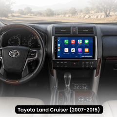 Toyota Land Cruiser 2007-2015 - 10,1" radio, jossa Apple CarPlay ja Android Auto 
