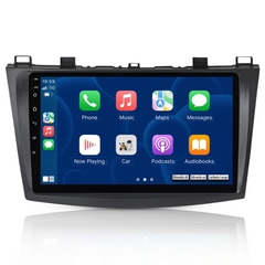 Mazda 3 10-13 - 9" radio Apple CarPlaylla ja Android Autolla