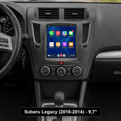 Subaru Legacy 2010-2014 - 9,7" radio Apple CarPlaylla ja Android Autolla 