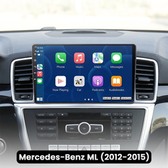 Mercedes-Benz ML 12-15 - 9" radio Apple CarPlaylla ja Android Autolla