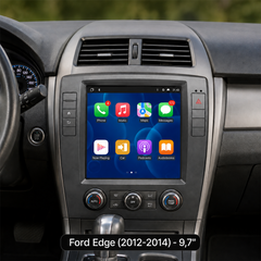 Ford Edge 2012-2014 - 9,7" radio, jossa Apple CarPlay ja Android Auto 