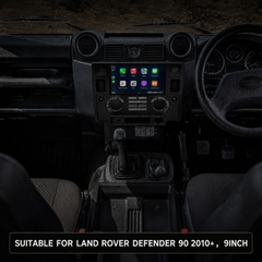 Land Rover Defender 2007-2016 - 9" radio Apple CarPlaylla ja Android Autolla 