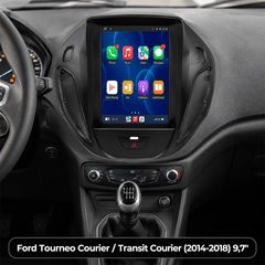 Ford Tourneo Courier / Transit Courier 2014-2018 - 9,7" soitin Apple CarPlaylla ja Android Autolla 