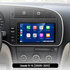 Saab 9-5 2005-2011 - 9" radio Apple CarPlaylla ja Android Autolla 