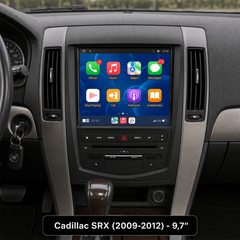 Cadillac SRX 2009-2012 - 9,7" radio, jossa Apple CarPlay ja Android Auto 