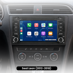 Seat Leon 12-18 – 7" radio Apple CarPlaylla ja Android Autolla