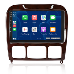 Mercedes S-Klasse 1998-2005 – 9" autoradio Apple CarPlaylla ja Android Autolla 