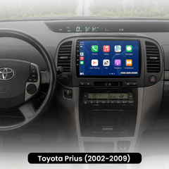 Toyota Prius 2002-2009 - 9" soitin Apple CarPlaylla ja Android Autolla 