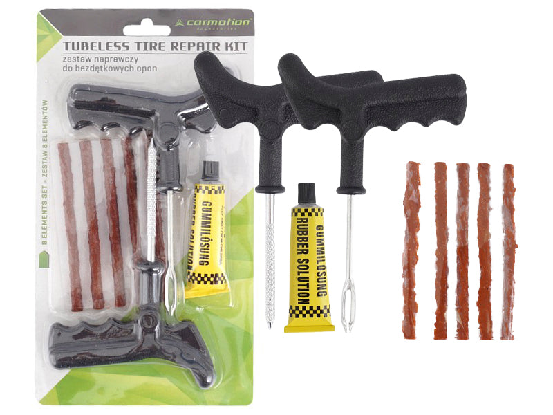 Carmotion tubeless-renkaan paikkaussarja 