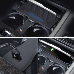 BMW 3-Serie 2019-2025 langaton puhelinlaturi 15 W pikalatauksella 