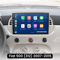 Fiat 500 07-15 - 9" radio Apple CarPlaylla ja Android Autolla