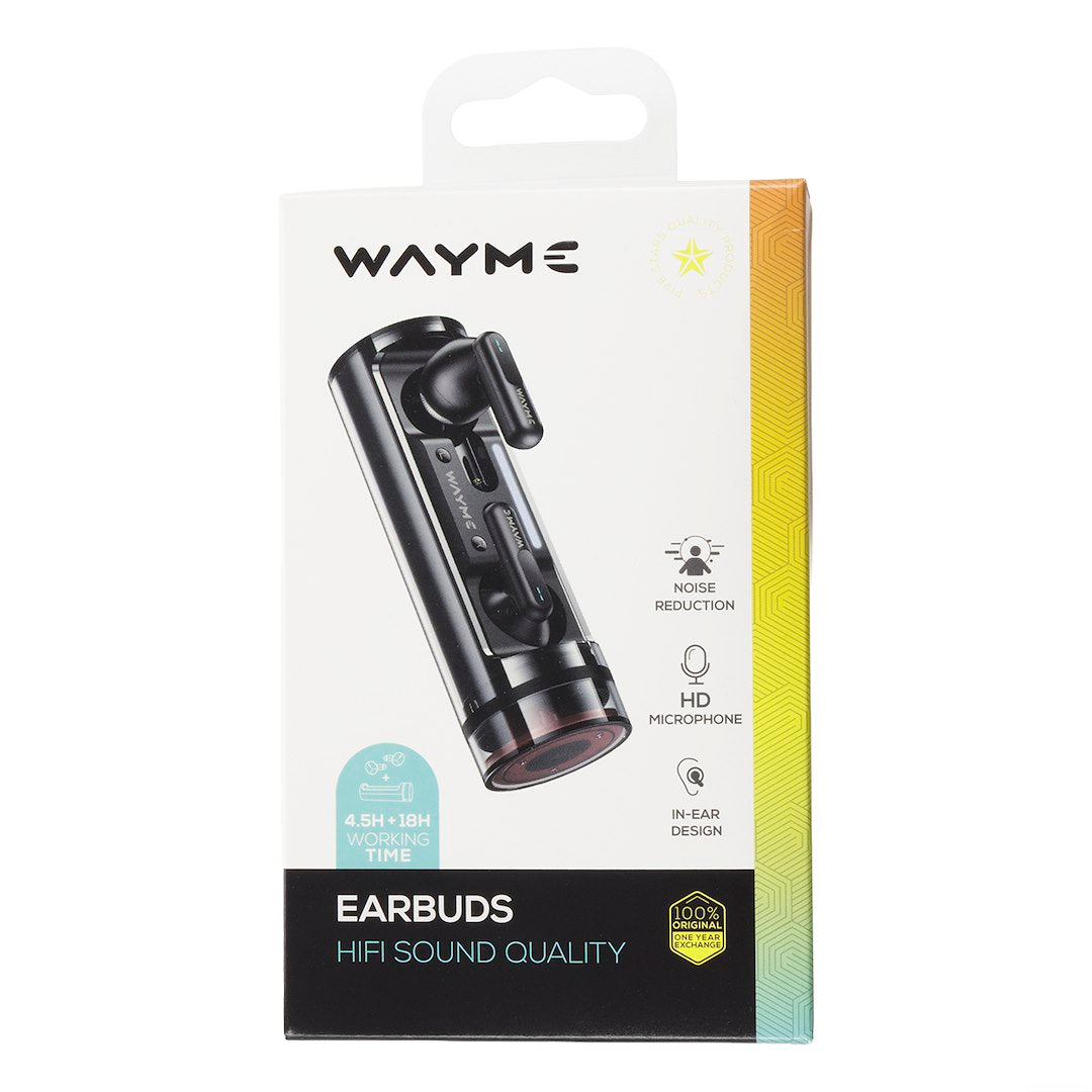 In-ear-kuulokkeet WAYME TWS USB-C-latauskotelolla