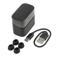 In-ear-kuulokkeet latauskotelolla ja USB-C-latauksella