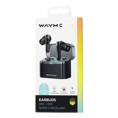 WAYME TWS in-ear-kuulokkeet läpinäkyvyystilalla
