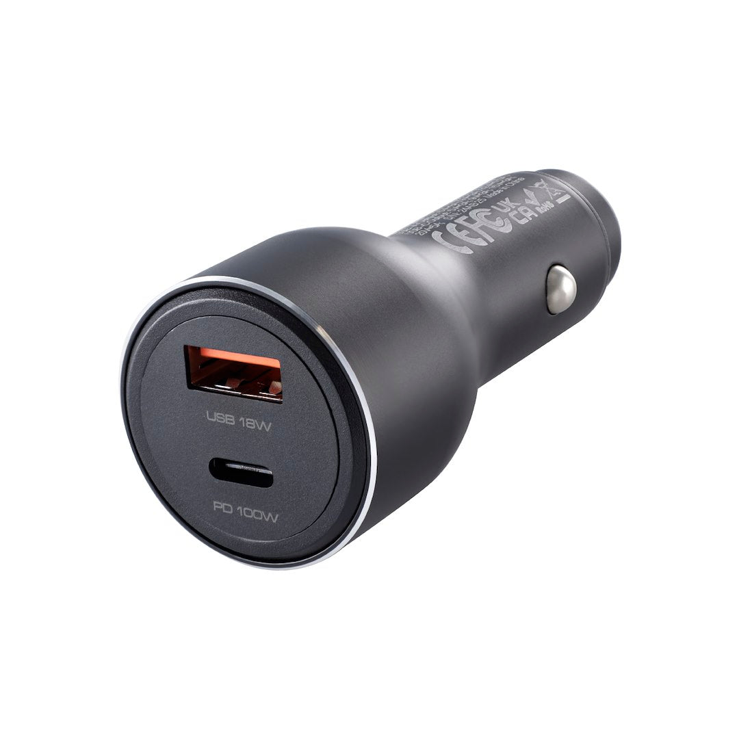 WAYME-autolaturi 12/24V USB-C PD 100W:lla ja USB-A QC 18W:lla