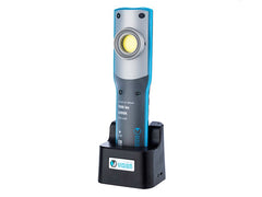 VISION ladattava työvalo 10 W COB LED -valolla ja UV 395 nm -toiminnolla