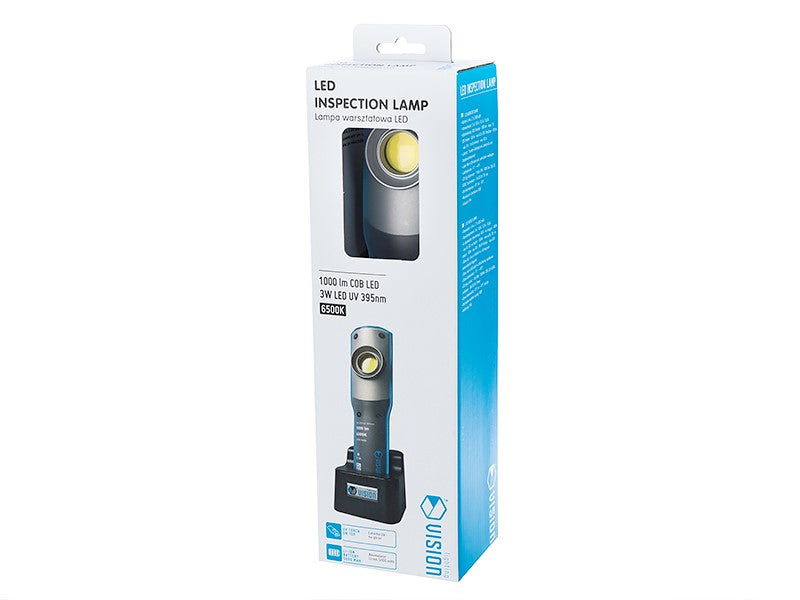 Korjaamovalaisin 10 W COB LED -valolla, magneetilla ja kääntökoukulla