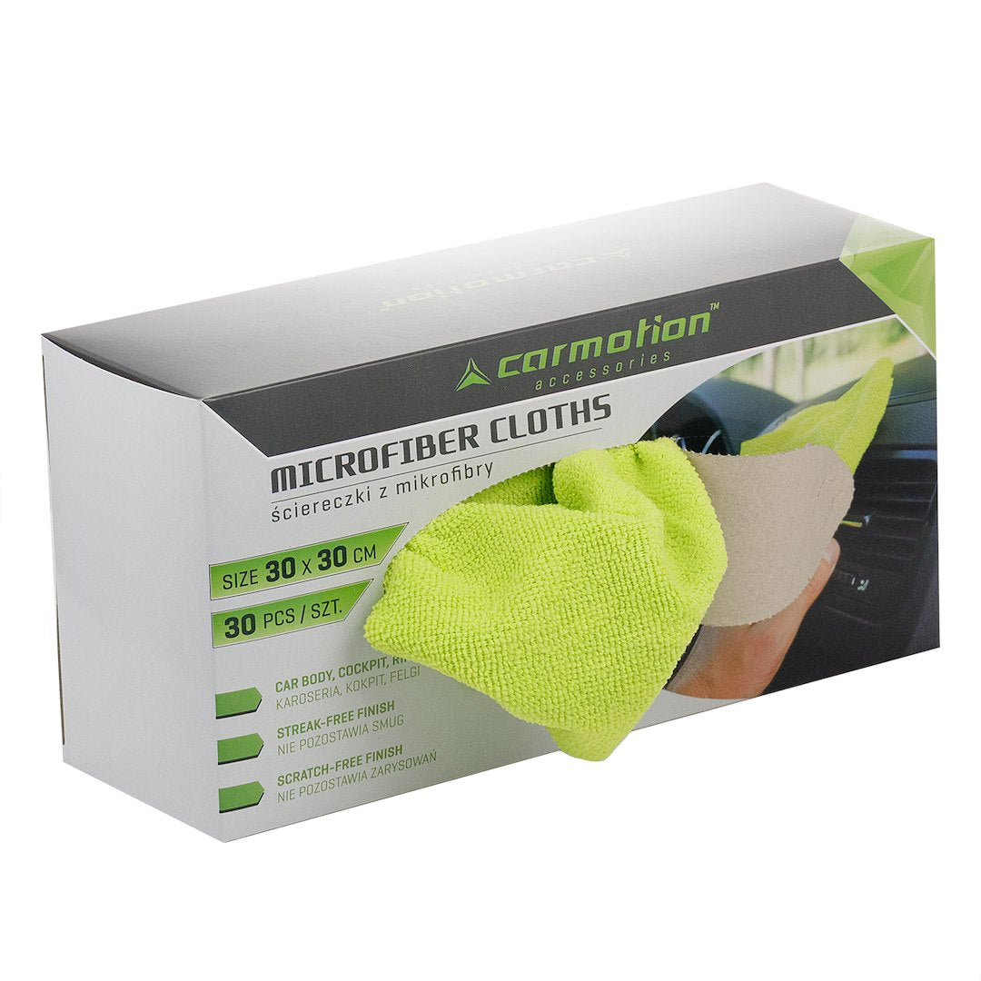 CARMOTION mikrokuituliinasetti, 30 kpl
