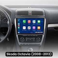 Skoda Octavia 08-13 - 10,1" radio Apple CarPlaylla ja Android Autolla