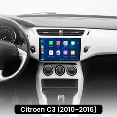Citroen C3 & DS3 9" radio Apple CarPlaylla ja Android Autolla
