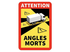 Kuolleen kulman tarra ANGLES MORTS 25 x 17 cm laminaatilla