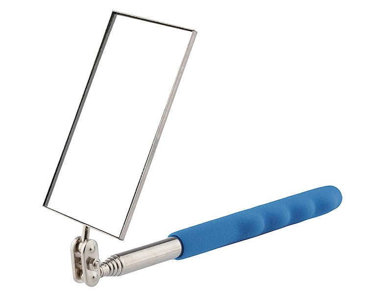 Teleskooppinen suorakulmainen tarkastuspeili 50 x 90 mm
