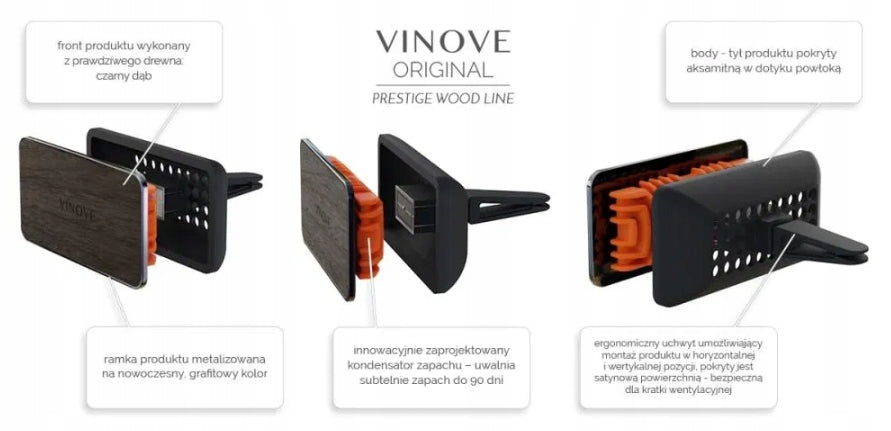 VINOVE Maranello bilduft set forfra