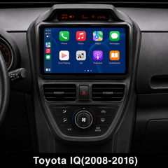 Toyota IQ 2008-2016 - 9"-radio Apple CarPlaylla ja Android Autolla 