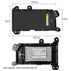 Toyota Land Cruiser LC300 2022-2023 langaton puhelinlaturi 15 W pikalatauksella 