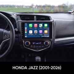 Honda Jazz 2001-2006 - 9" autoradio Apple CarPlaylla ja Android Autolla 