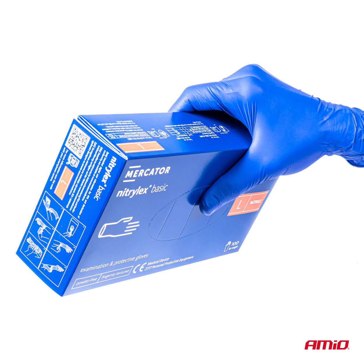 Nitrylex Basic nitrilhandsker i pakke med 100 stk.