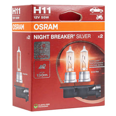 Osram H11 Night Breaker Silver -halogeenipolttimo