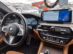 BMW 5 series 17-23 - 12,3" radio Apple CarPlaylla ja Android Autolla