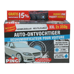 Pingi-auton kosteudenpoistaja tuplapakkaus 2x350 g 