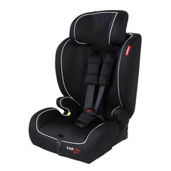 Carkids i-Size-autostol Jessie 76-150 cm Isofix sort/hvid - komfortabelt og sikkert autostol til børn i bilen.