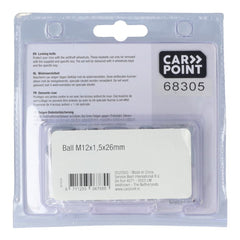 Carpoint lukittavat pyöränpultit M12x1,5x26mm C-kuulakanta 