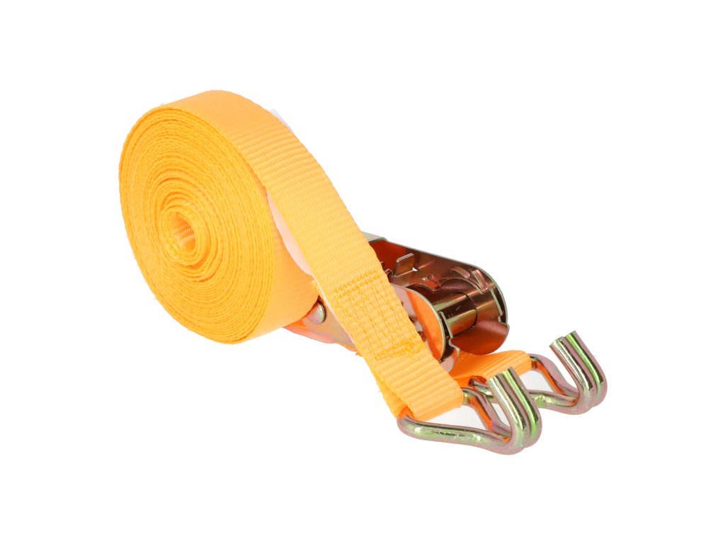 Carpoint skraldestrop med kroge, 5 meter - 5 meter lang strap with hooks for secure transport.